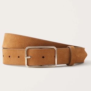 Abercrombie & Fitch Classic Suede Belt